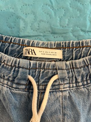 Pantalón vaquero Zara bombacho Talla 38