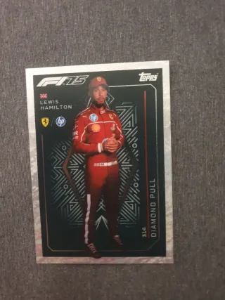 Carta F1 Lewis Hamilton Diamond Pull Topps 2025
