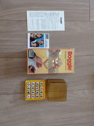 Juego de mesa Boggle Parker 1981