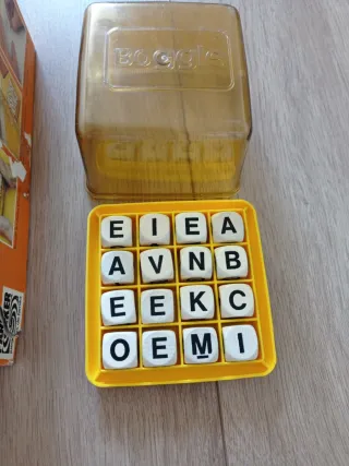 Juego de mesa Boggle Parker 1981