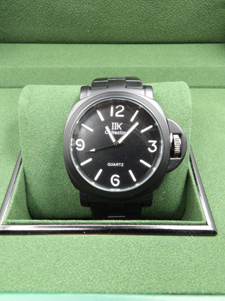Orologio Uomo Ispirato 46mm Inox Black White
