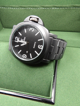 Orologio Uomo Ispirato 46mm Inox Black White