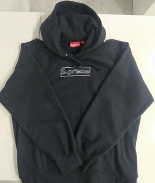 Sudadera Supreme x Kaws Negra