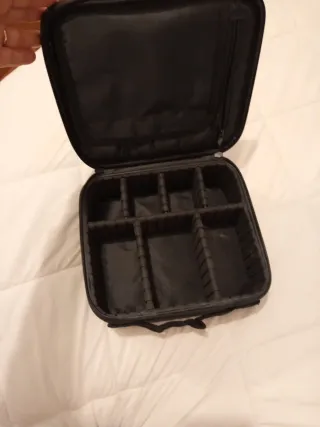 Neceser de maquillaje negro