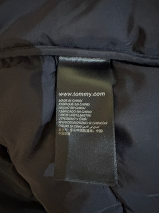 Chaqueta de Plumas Tommy Hilfiger Azul Marino