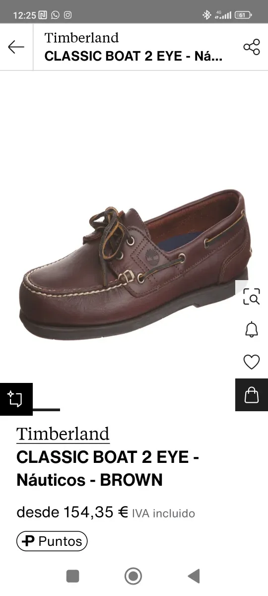 Náuticos Timberland Marrones seminuevos de piel