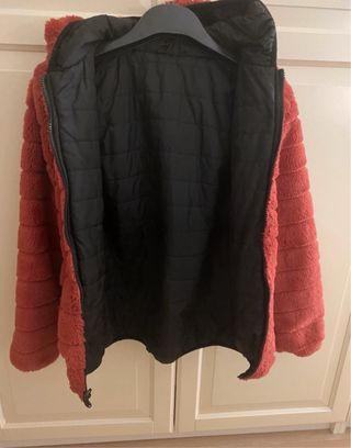 Giubbotto/pelliccetta double face ragazza 11/12 an