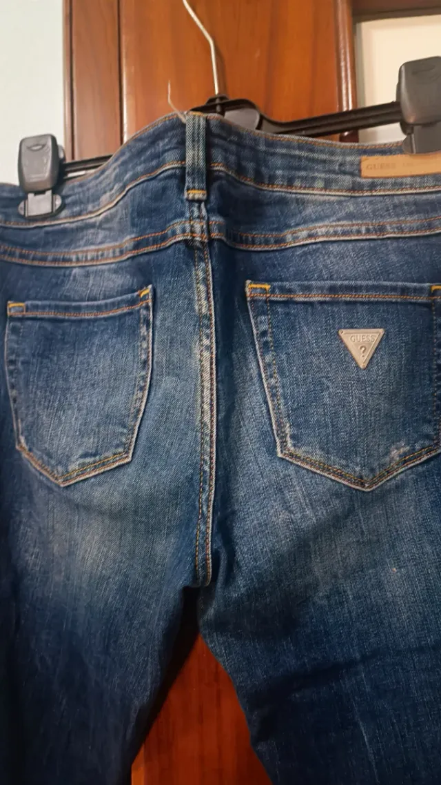 Jeans Guess vita bassa blu