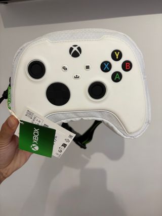 Bolso Cartera Xbox Zara Blanco Nuevo