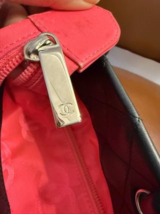 Borsa Chanel secchiello vintage Cabon 