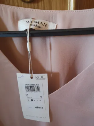Blusa rosa palo Woman El Corte Inglés Talla S