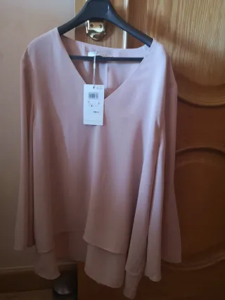 Blusa rosa palo Woman El Corte Inglés Talla S