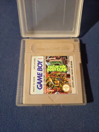 Game Boy Turtles Fall of the Foot Clan