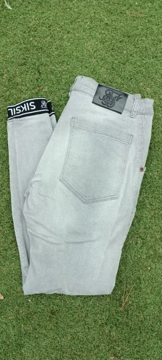 Tejano SikSilk Gris Juvenil