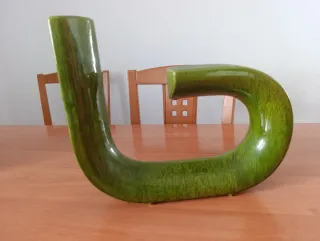 Jarrón Bertoncello Años 70 Verde