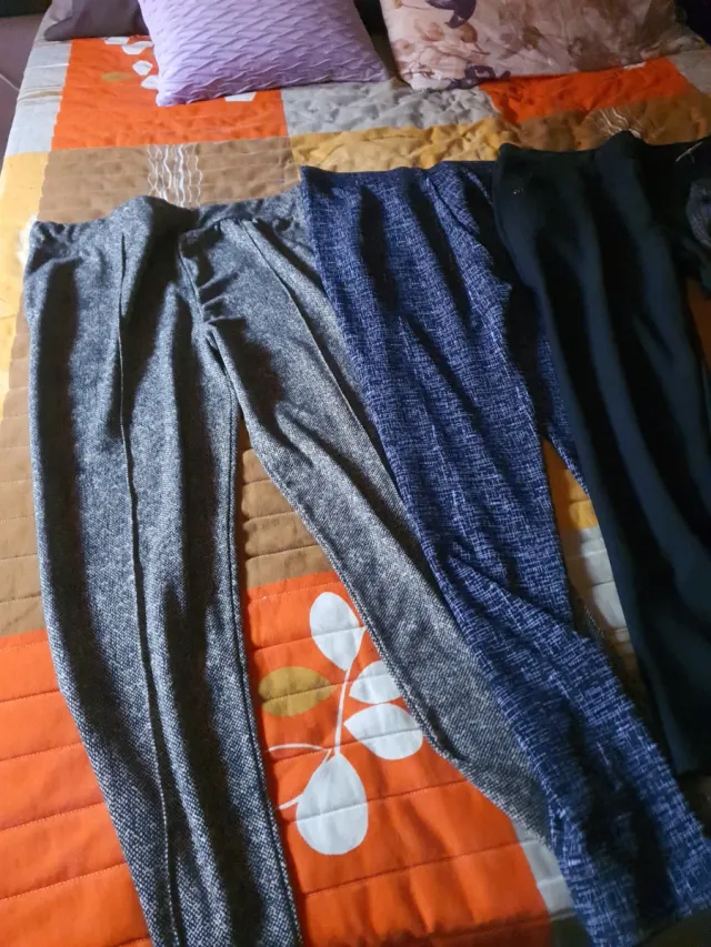 Lote 5 pantalones mujer casi sin usar