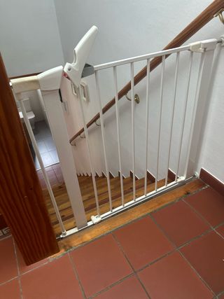 2 Barreras / vallas de Seguridad para Escaleras