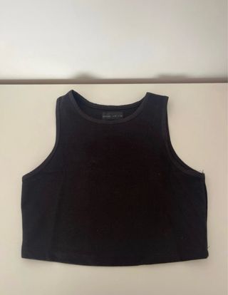 Top Negro Lefties Talla M