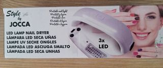 Lámpara LED Secador de Uñas JOCCA