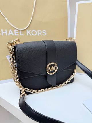 Bolso Michael Kors Negro y Dorado