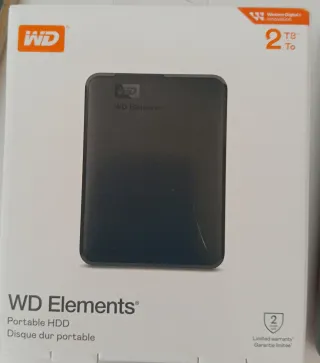 WD Elements Disco Duro Portátil 2TB