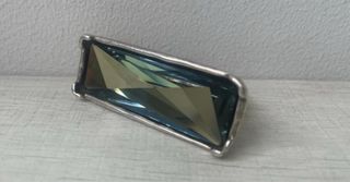 Anillo Doble Dedo Uno de 50 Ajustable