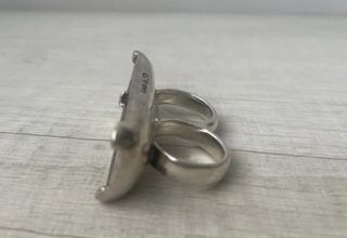 Anillo Doble Dedo Uno de 50 Ajustable