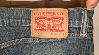 Vaqueros Levi's 505 Faded Wash