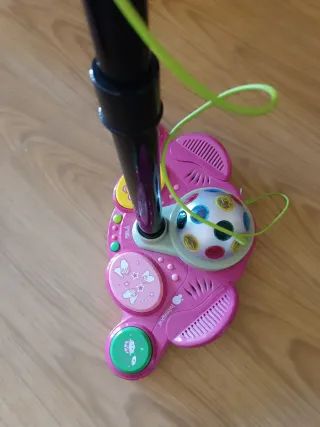 Micrófono Musical Garage Band Rosa