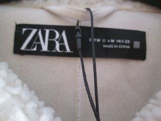 ABRIGO OVERSIZE BORREGUITO ZARA
