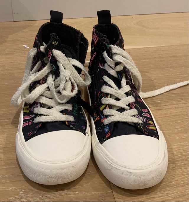 Zapatillas altas Kuromi talla 32