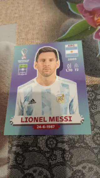 Cromos de 
 Messi