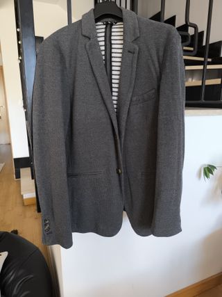Americana Springfield Talla L Gris Sin Estrenar