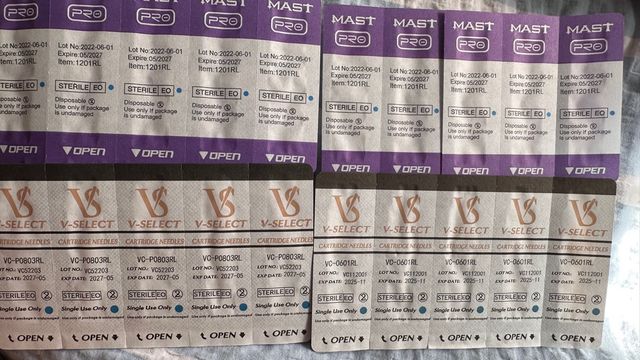 Cartucho de Tatuaje MAST PRO
Nuevo embalaje de 20