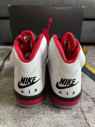 Jordan 5 Retro Fire Red Talla 45
