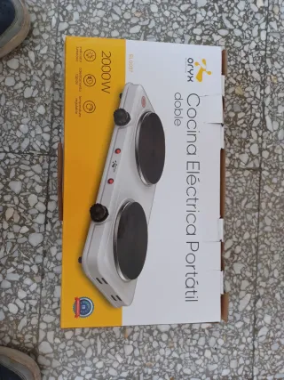 Doppia stufa elettrica portatile 2000W