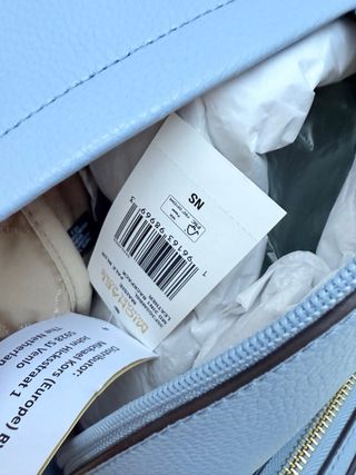 Mochila Michael Kors Azul con Cartera