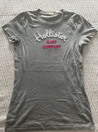 Camiseta Hollister Surf Company Gris