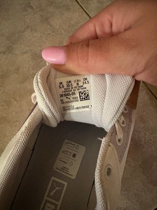 Zapatillas Puma Mujer Blancas y Rojas