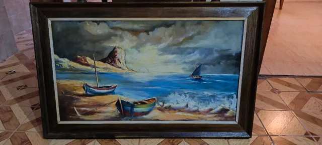 2 Cuadros Vintage Paisaje preguntar precios