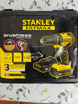 Taladro Atornillador Stanley Fatmax 18V
