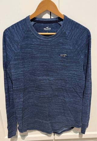 Jersey Hollister Azul Talla S
