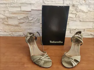 Zapatos de tacón Tintoretto beige