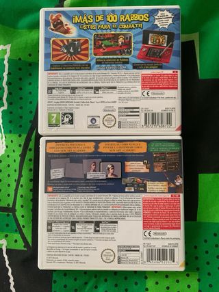 Lote 2 Videojuegos Nintendo 3DS: Rabbids y Art Aca
