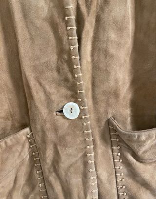 Cappotto in vera pelle donna taglia M