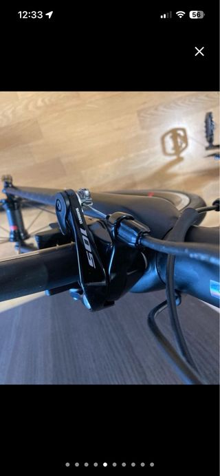 Bicicleta Carretera Van Rysel Negra Mate