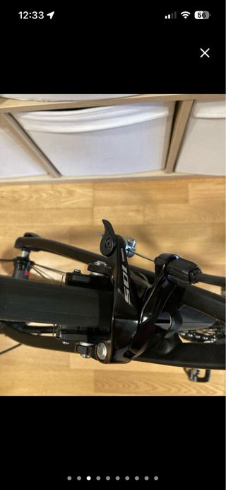 Bicicleta Carretera Van Rysel Negra Mate