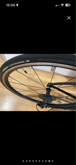 Bicicleta Carretera Van Rysel Negra Mate