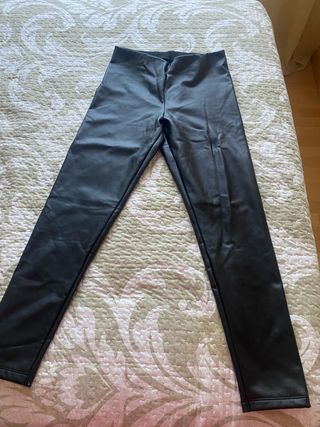 Mallas Térmicas Poli Piel Tesenis Negras