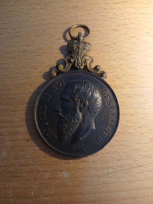 Medalla Leopoldo II  1898